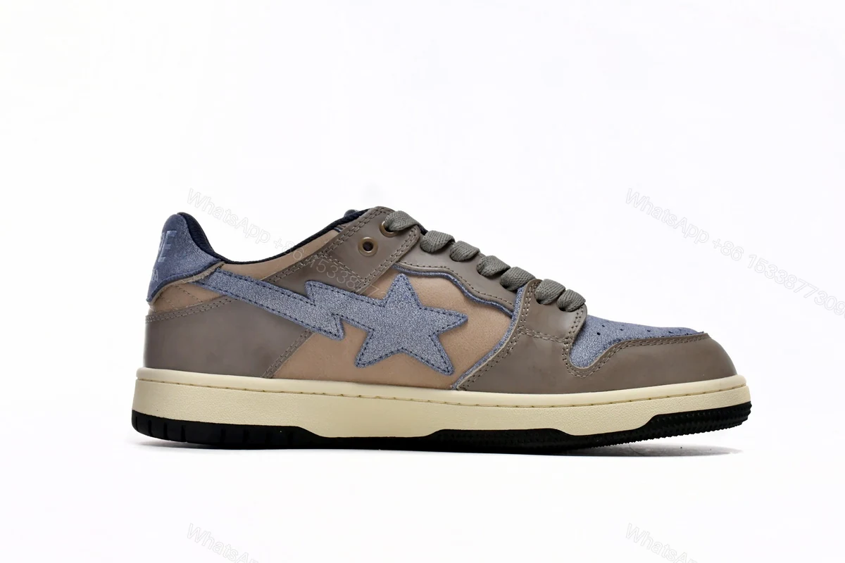 View 2 of Bape Sk8 Sta Low Make old Khaki Blue 1120-291-019(BapeSta)