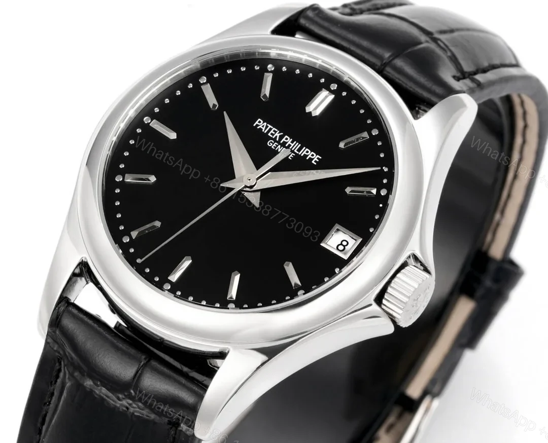View 5 of Patek Philippe Calatrava 5227 White Gold Black Dial 5227G-010