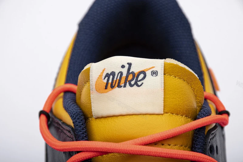 View 5 of OFF WHITE x Nike Dunk SB Low White Michigan CT0856-700