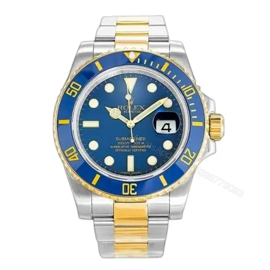 Top Replica Rolex Submariner Two Tone 116613LB — view 1