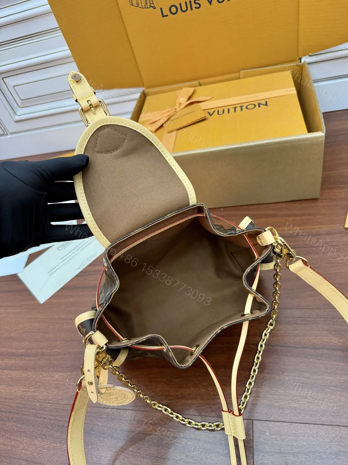View 6 of Louis Vuitton Odyssée Handbag in Signature Monogram canvas