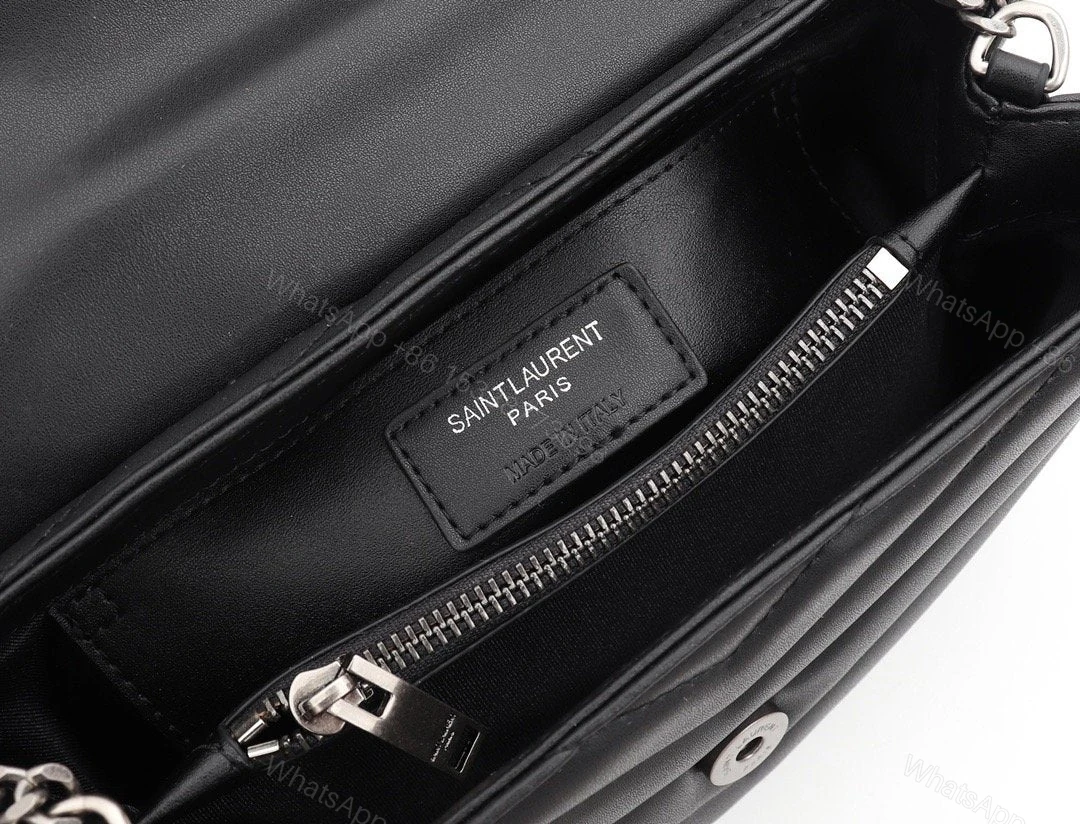 View 3 of Saint Laurent Women Loulou Small in Quilted