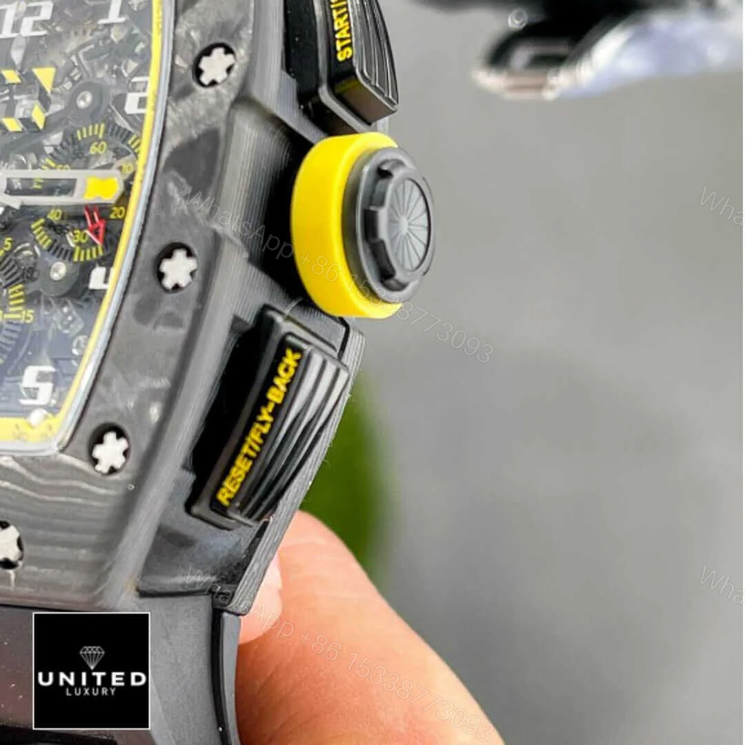 View 6 of Richard Mille RM11-03 Yellow Storm Replica
