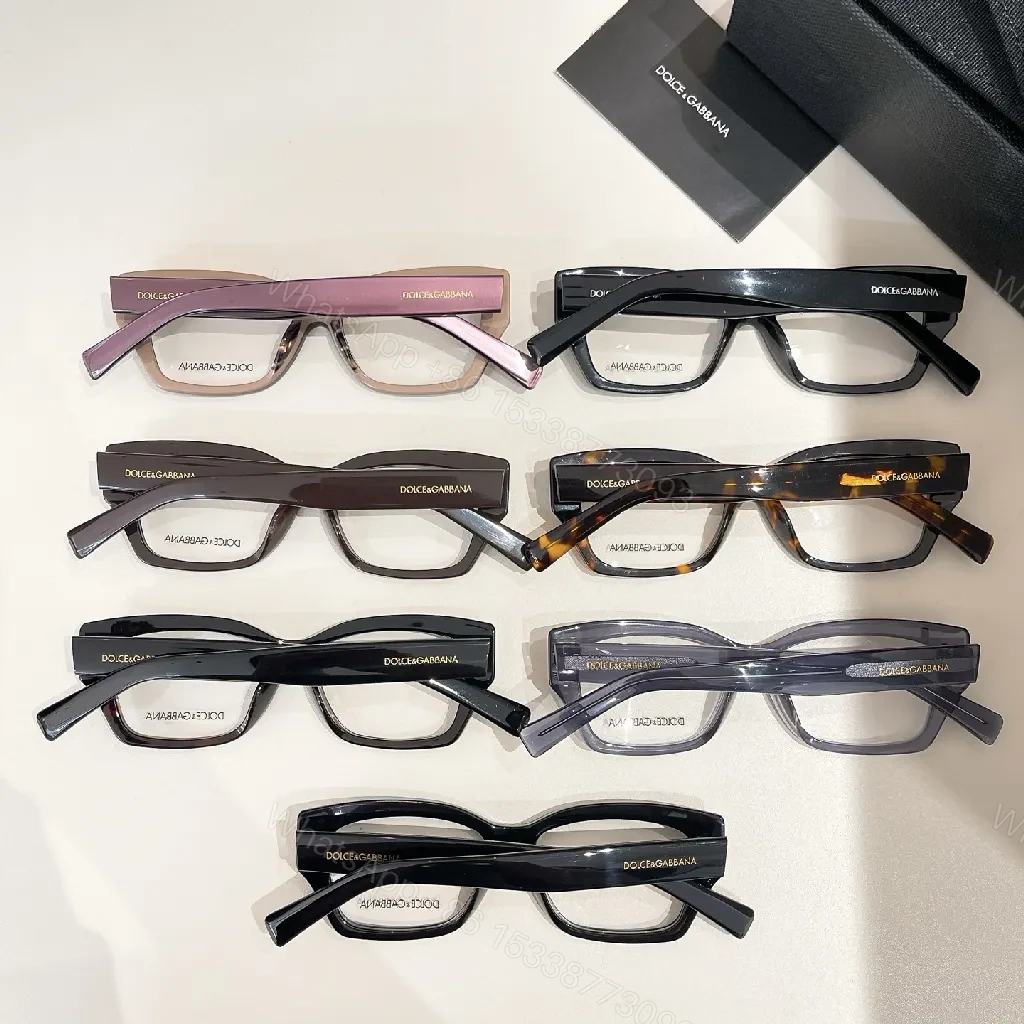 View 3 of Black Acetate Rectangle Frames: Modern Luxury Eyewear Case Included