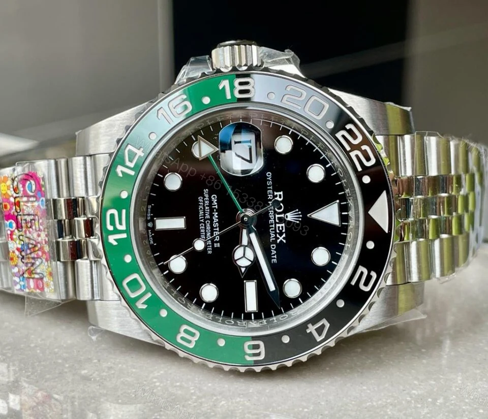 View 7 of Clean Rolex GMT-Master II 126720VTNR SPRITE 904L SS Black Dial VR3186