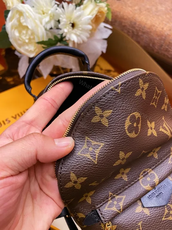 View 8 of Monogram Canvas Backpack â€” Luxe Everyday Carry