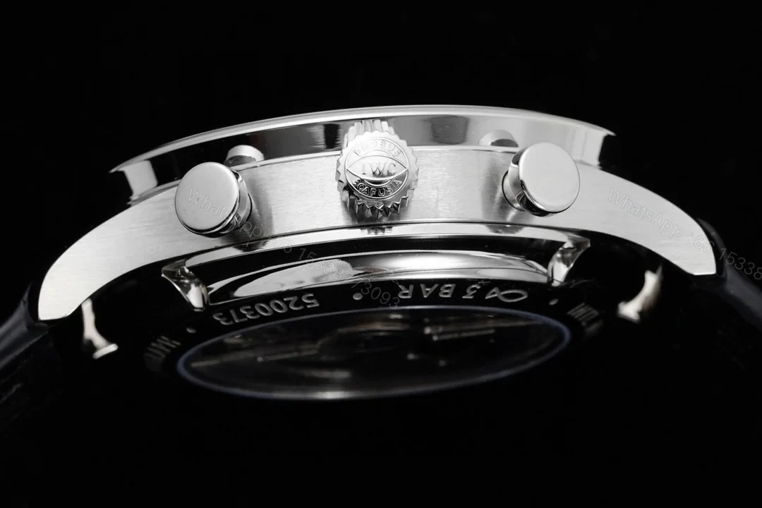 View 6 of IWC Portuguese Chrono-Automatic Stainless Steel / Silver IW3714-46
