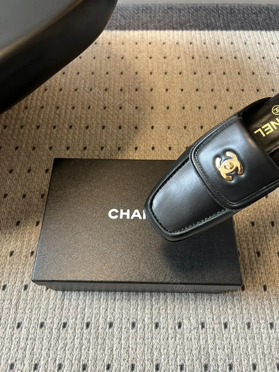 View 10 of Chic Leather Slides: Luxury Comfort in Minimalist Design
