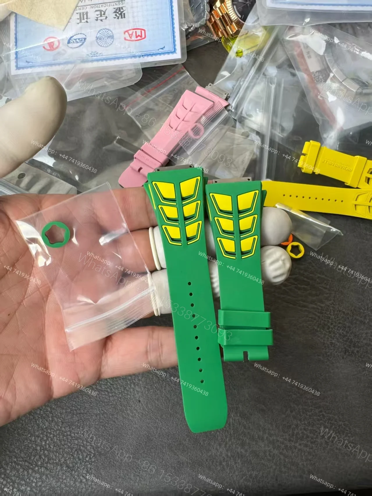 View 8 of Richard Mille RM055 Replacement Strap