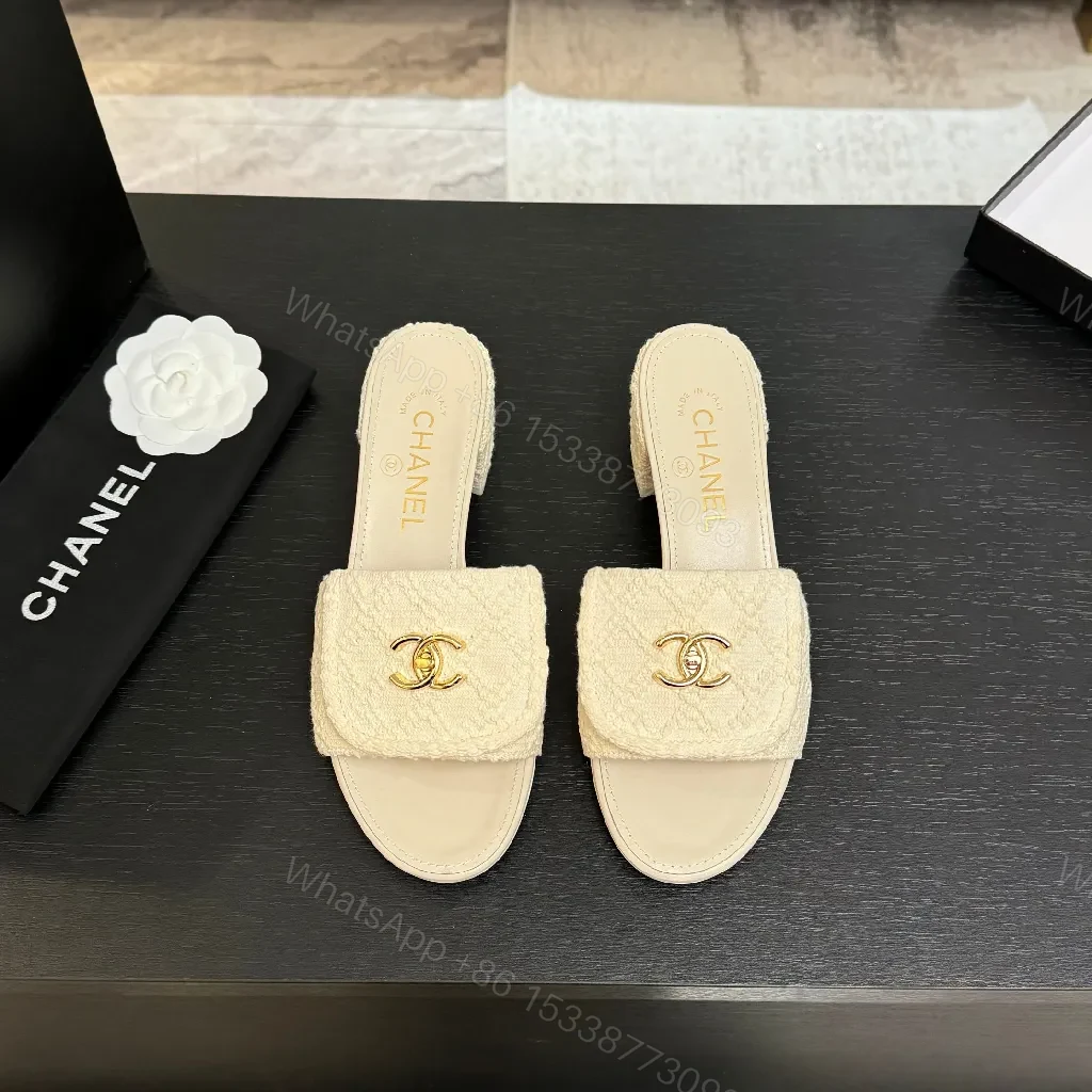 View 5 of Textured Knit Mule: Signature-Detail Comfort Slip-Ons