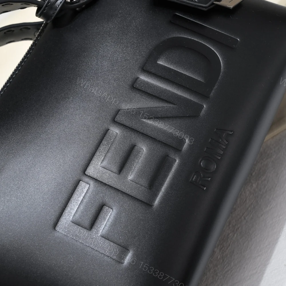 View 4 of FENDI BY THE WAY MEDIUM TOTE AND SHOULDER BAG BLACK 28CM