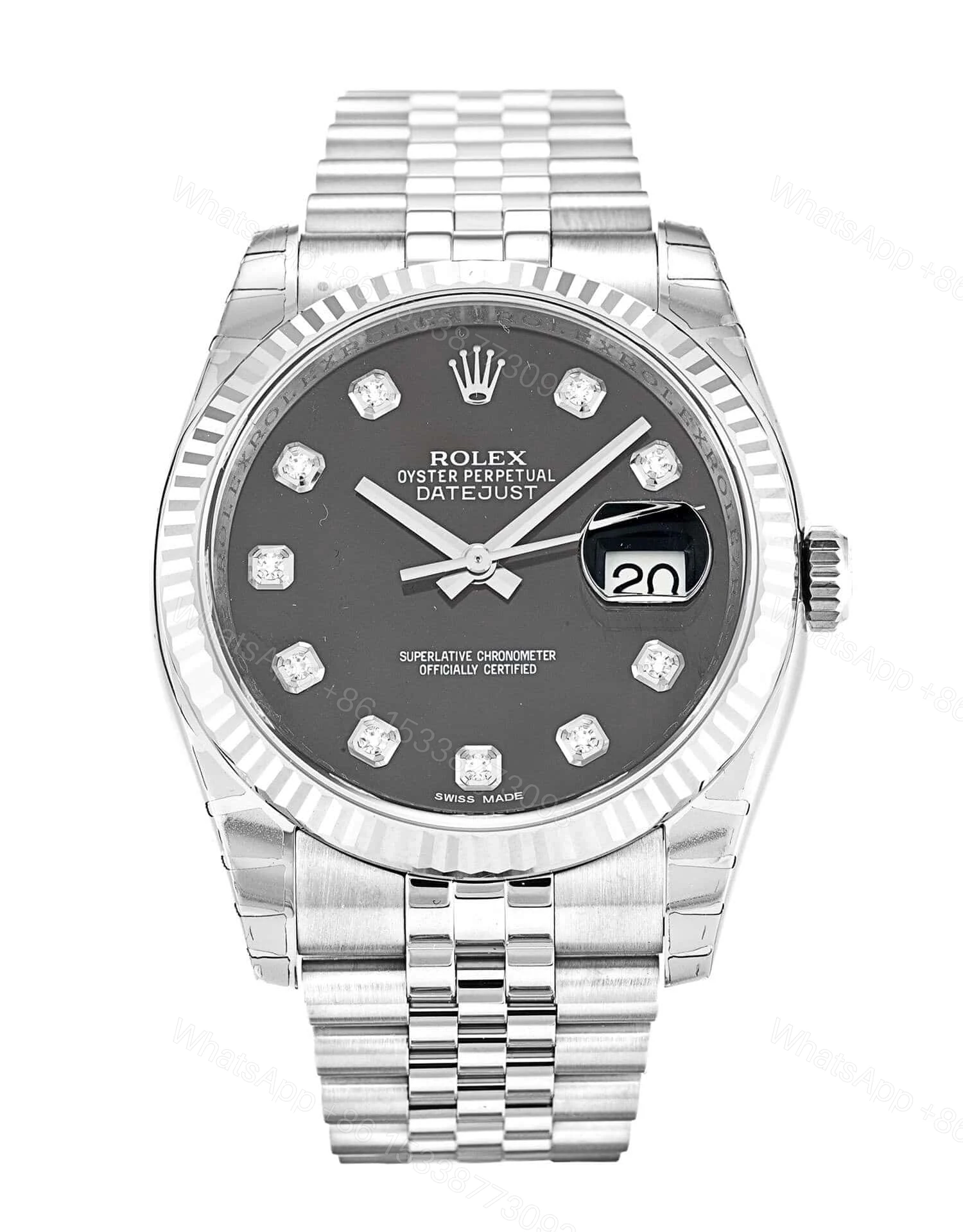 ROLEX DATEJUST 116234 36MM BLACK DIAL — view 1