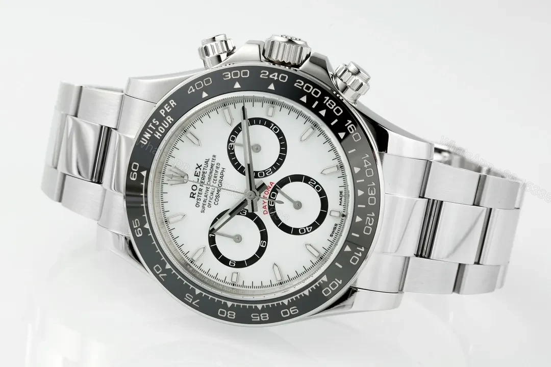 View 6 of JF Factory Clean Factory ZF Rolex Daytona White Dial Steel Watch