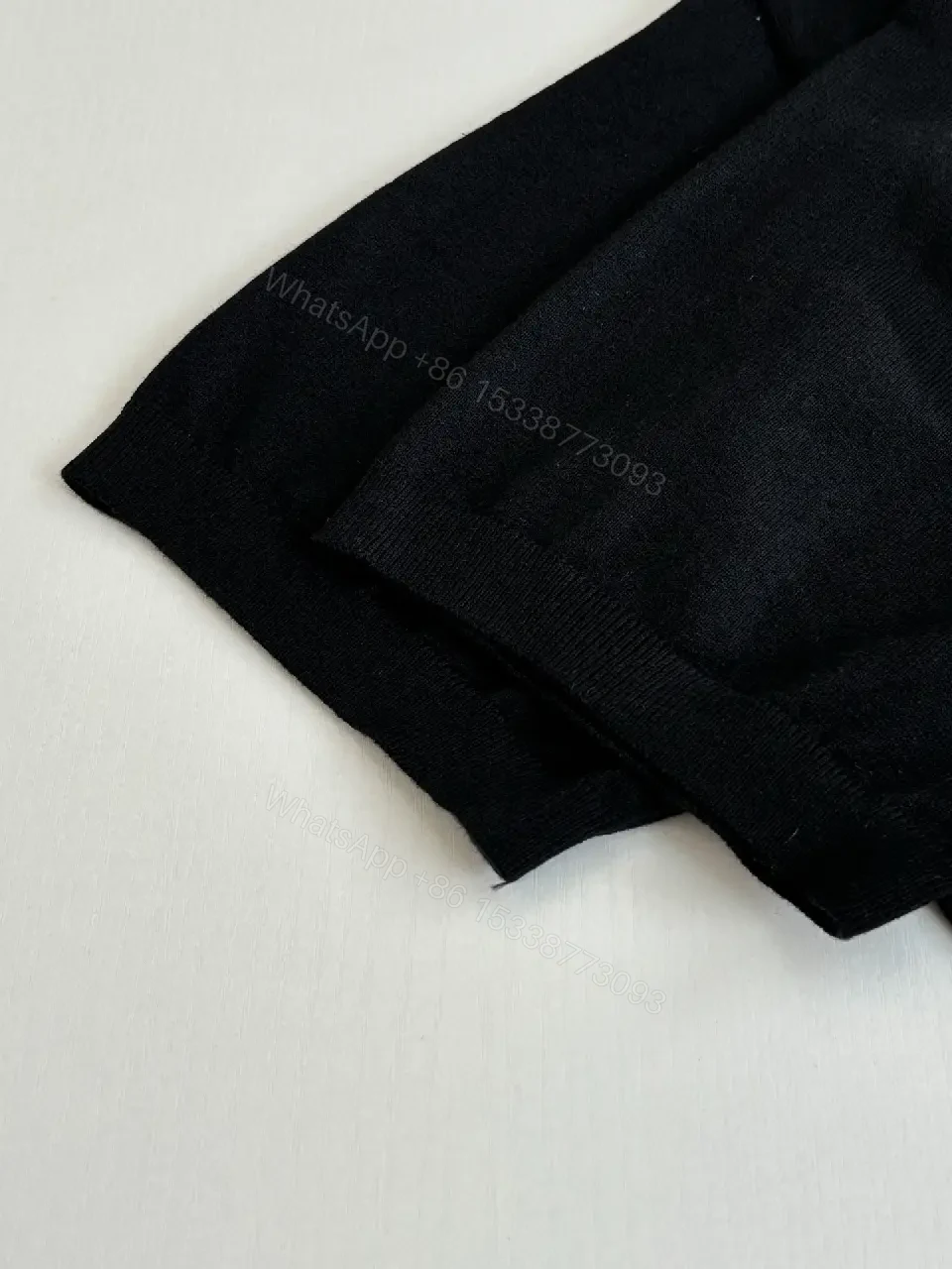 View 7 of Premium Polo Shirt in Classic Black: Subtle LV Touch