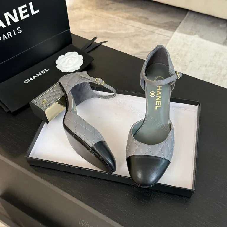 View 8 of Chanel-Style Quilted Mary Jane Pumps: All-Day Comfort