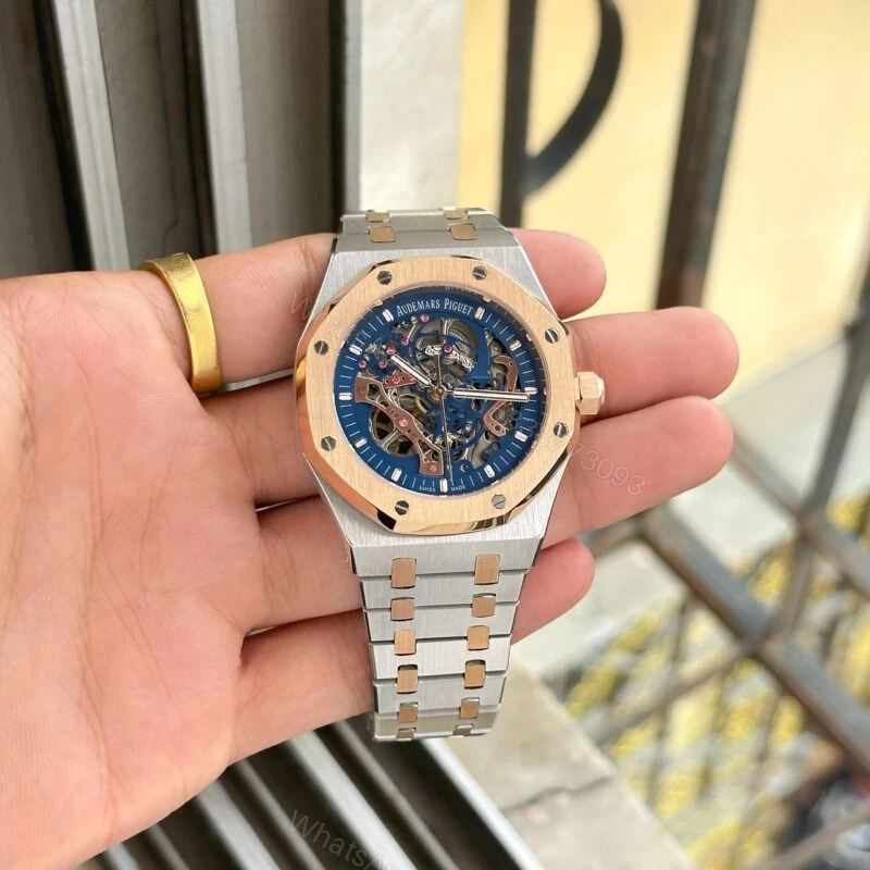 Audemars Piguet Royal Oak Openworked 42mm Blue Dial Automatic — view 1