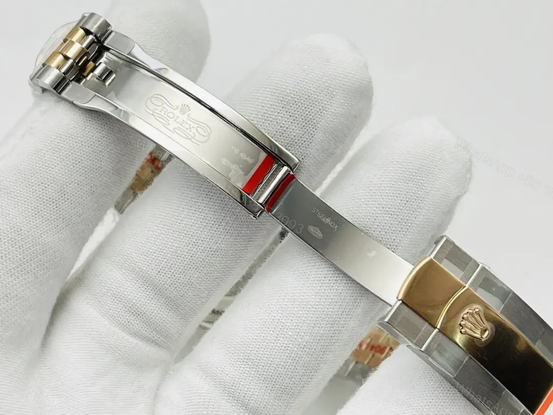 View 8 of Rolex Datejust 36 Stainless Stainless Steel – Everose – Fluted Rose Roman Diamond Jubilee 126231-0049