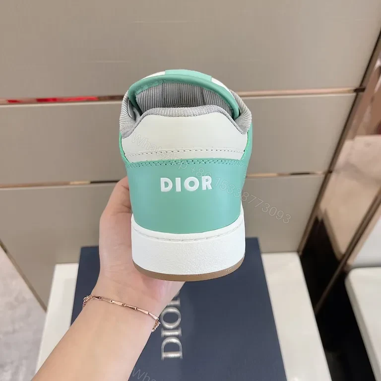 View 6 of Mint Green Dior-Inspired Sneaker: Modern Luxury Comfort