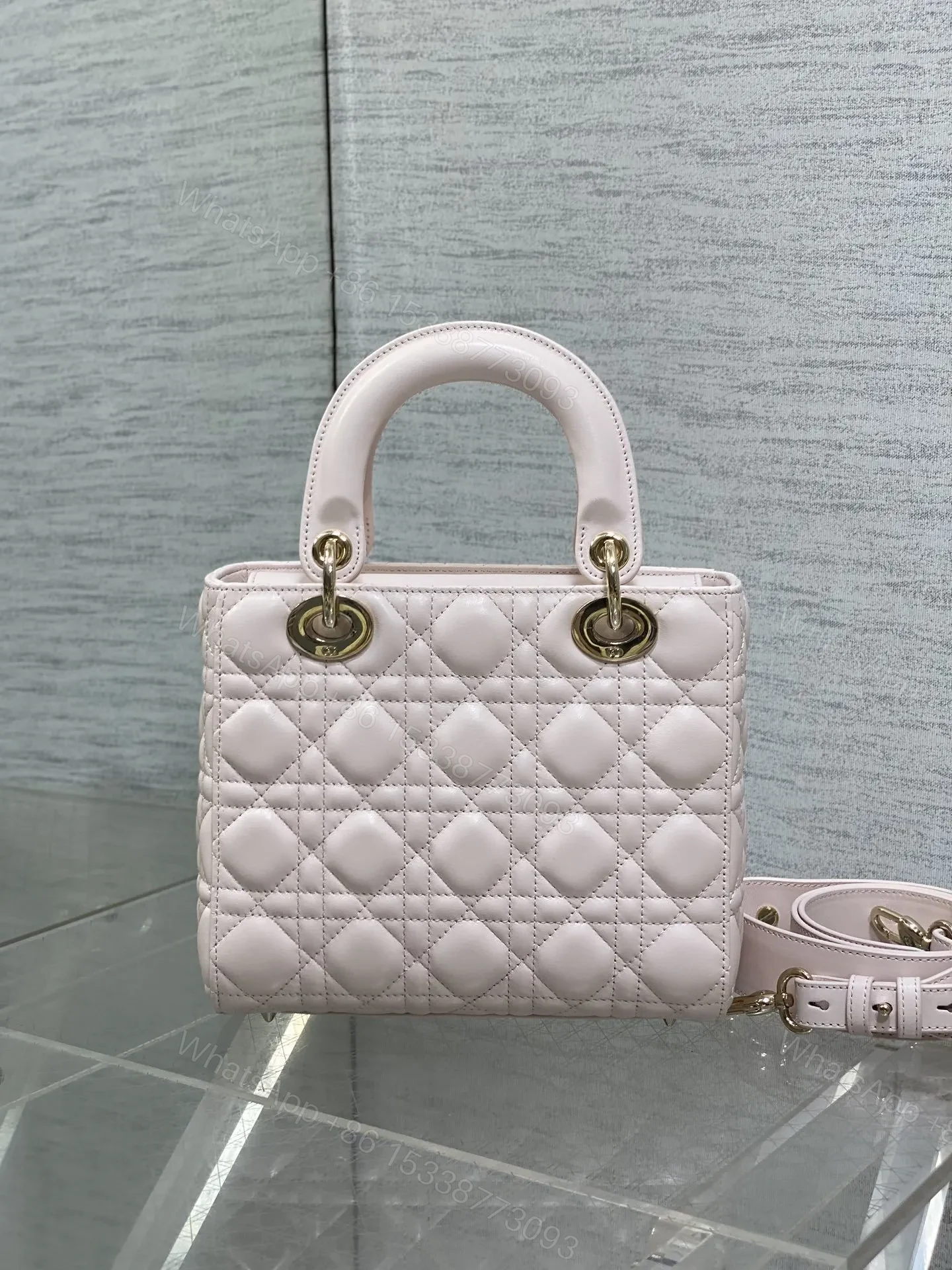 View 5 of Dior Saddle small Pink colour