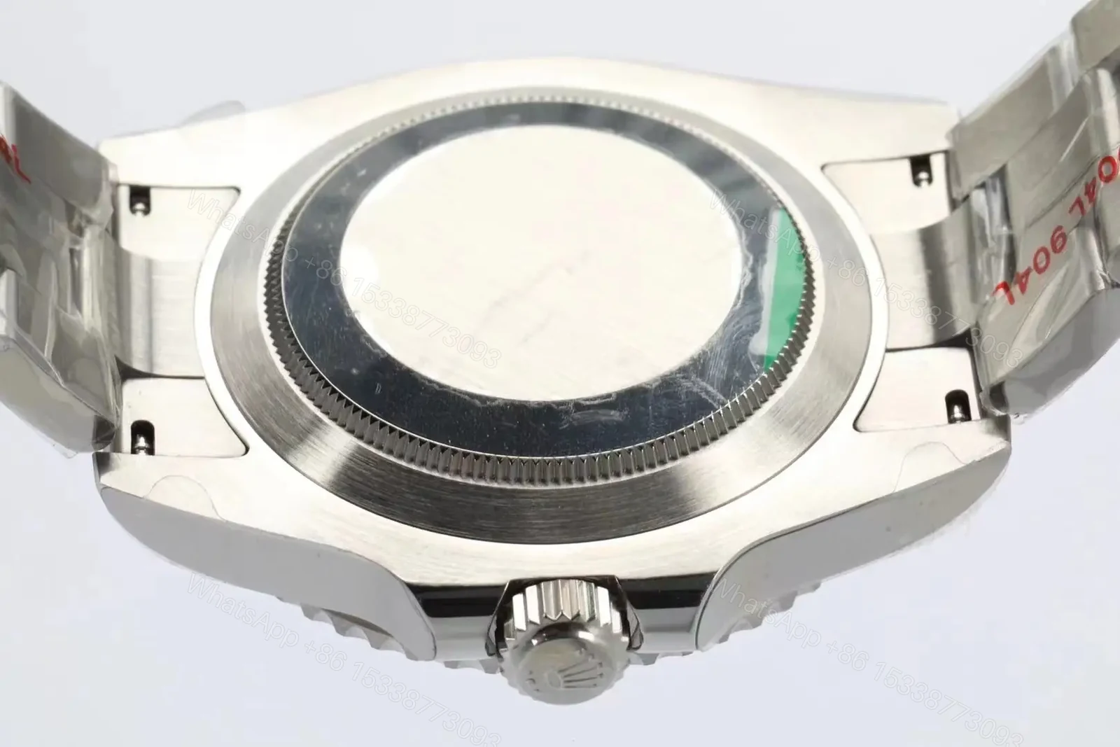 View 7 of Rolex Submariner Date 16610LV Mark 4 Green Bezel Watch 16610LV MK4