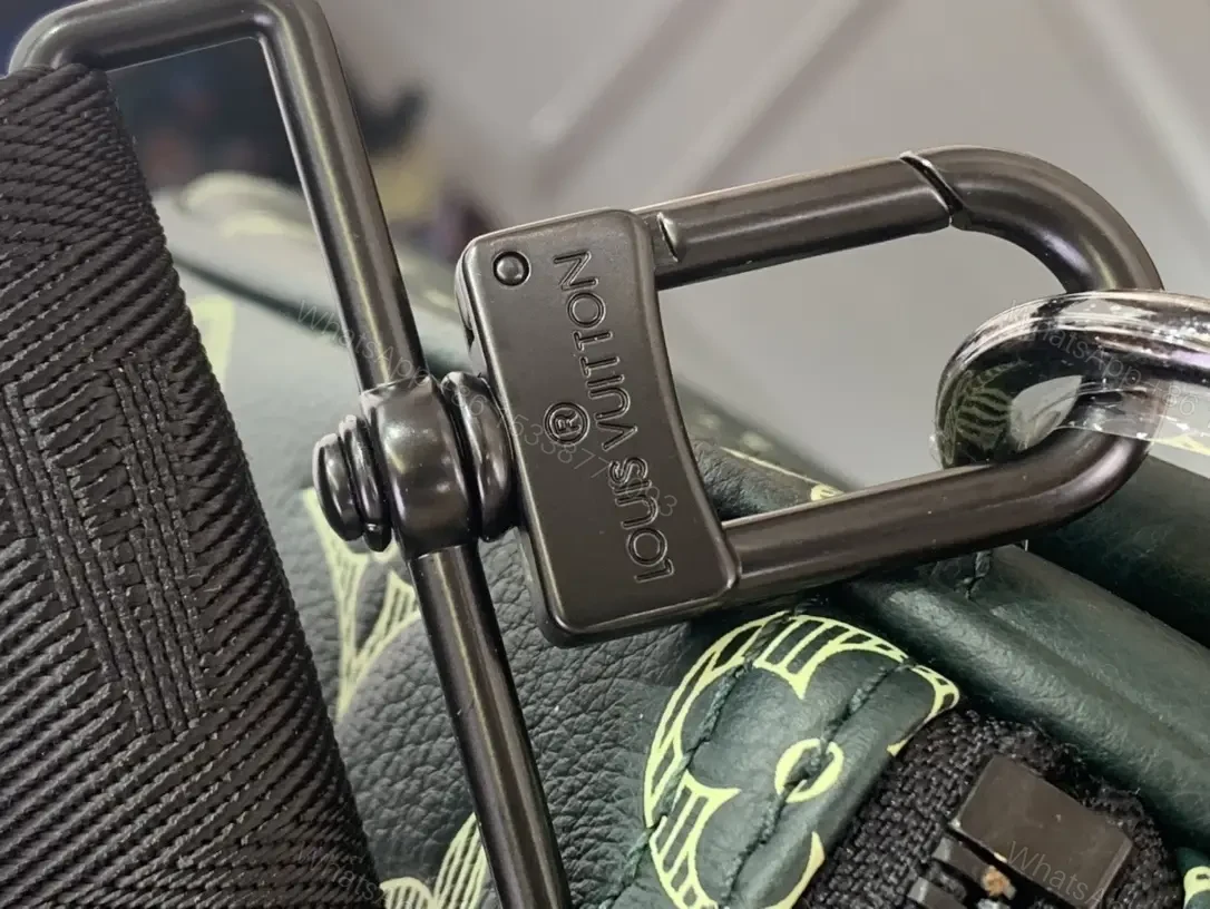 View 5 of Statement Monogram Duffel: Structured, Durable Travel Bag