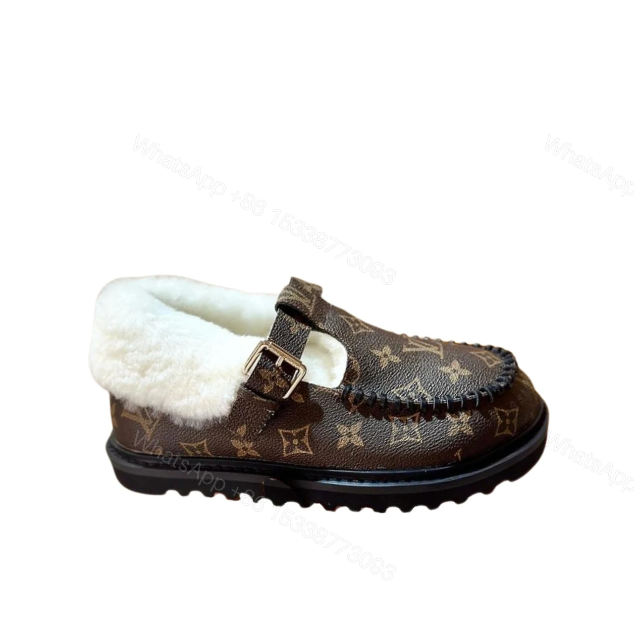 LOUIS VUITTON COLORADO COMFORT MARY JANE MONOGRAM BROWN — view 1