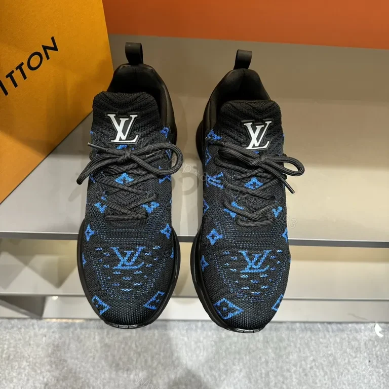 Louis Vuitton Knit Runner: Blue Monogram, All-Day Comfort — view 1