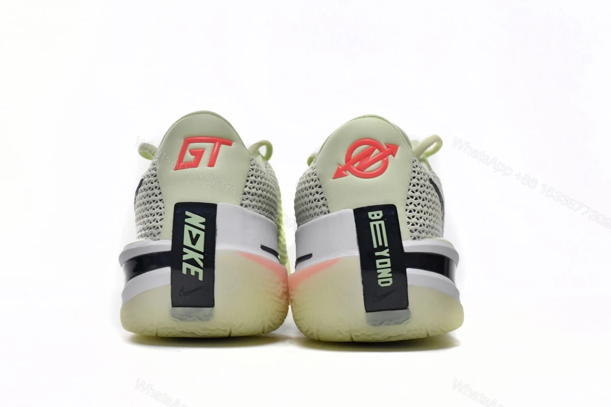 View 3 of Nike Air Zoom G.T. Cut White Laser Lce Green CZ0176 -300