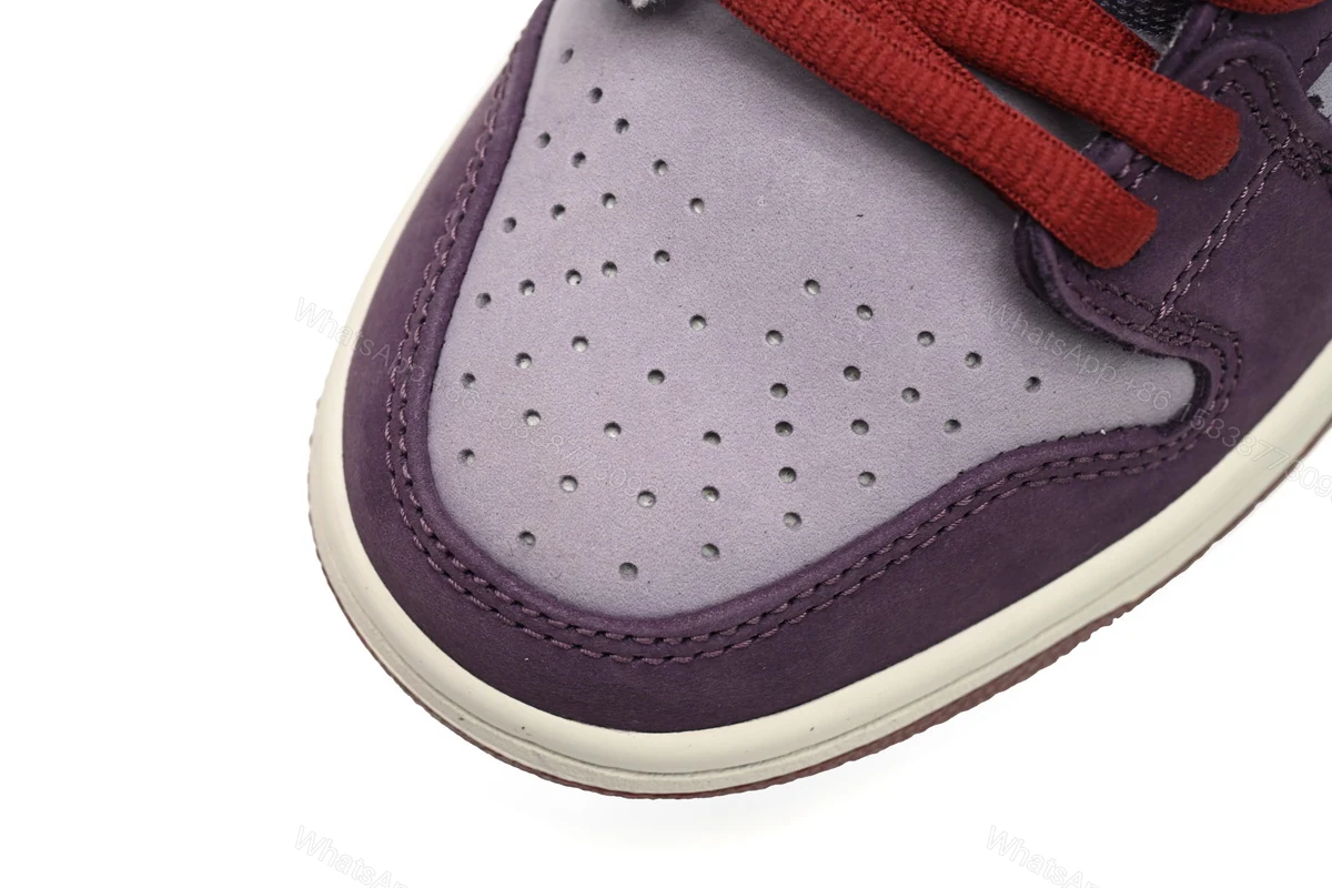 View 5 of Nike Dunk SB High Daybreak Plum 313171-500
