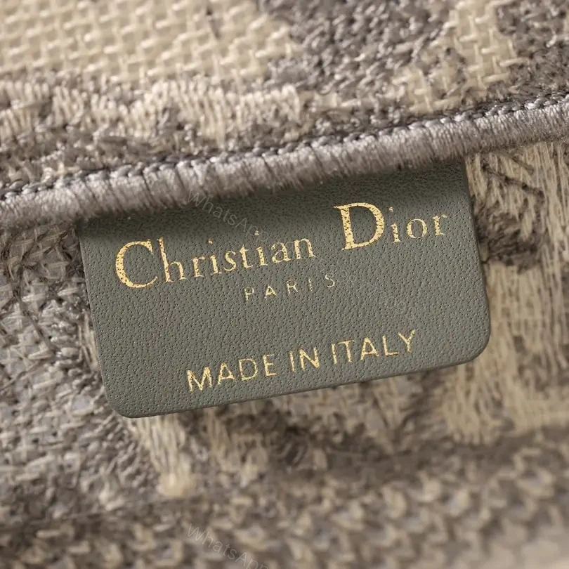 View 17 of 高仿Dior*BookTote系列茹伊刺繡灰色S免檢版