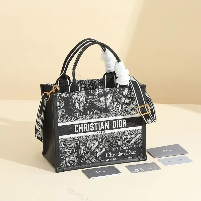 Bold Textile City Tote: Modern Graphic Carryall (1) — view 1