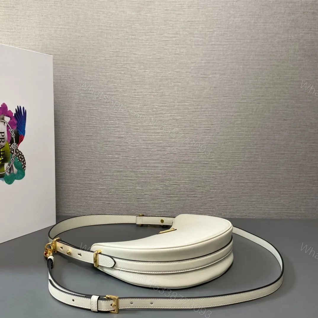 View 7 of Prada Arque Small Leather Shoulder Bag