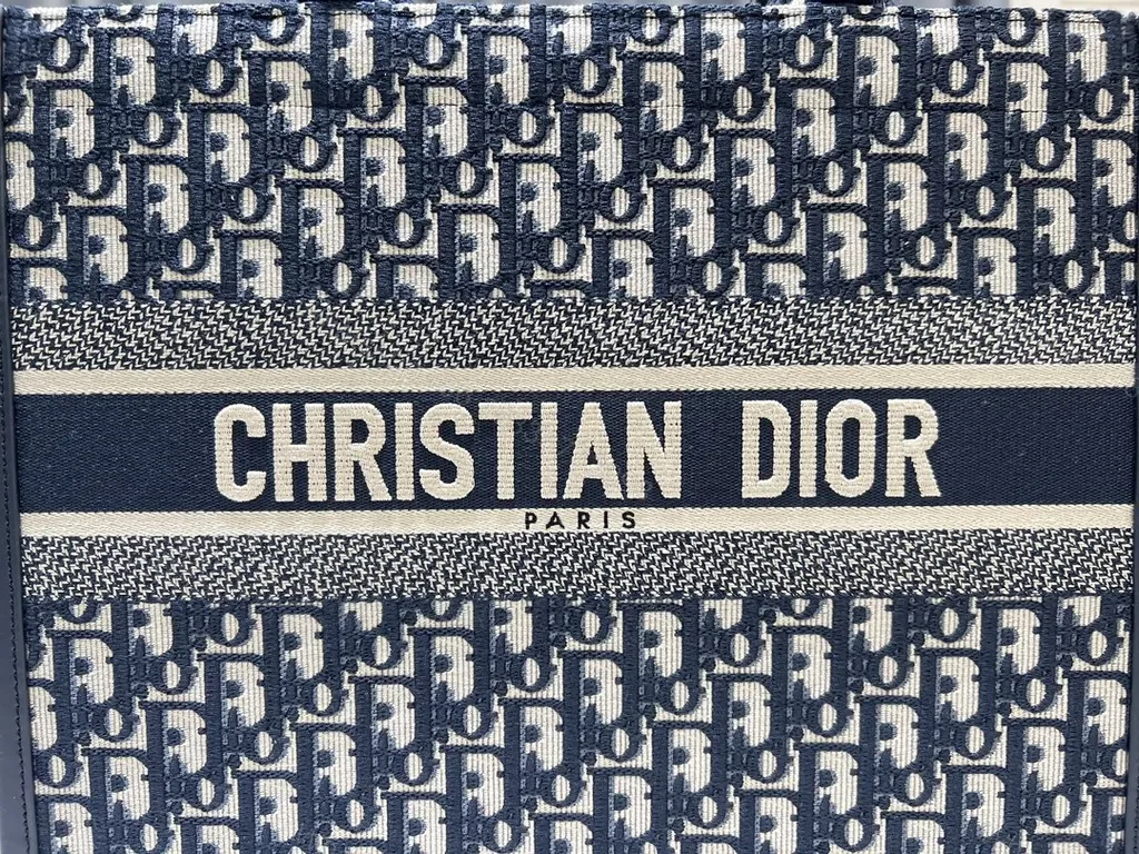 View 8 of Bold Monogram Tote: Dior-Inspired Luxe Tote Bag