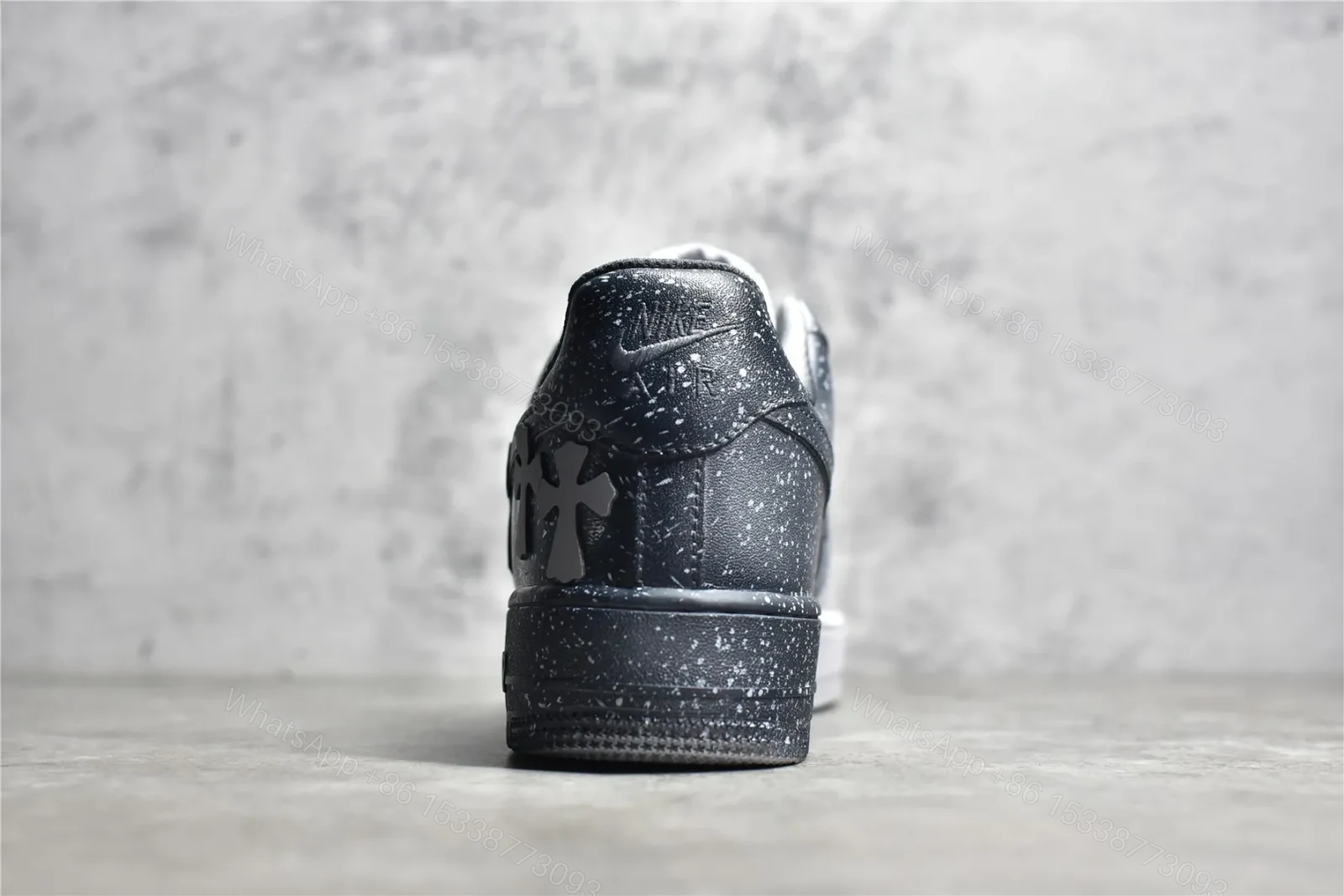 View 6 of Chrome hearts x Air Force Grey and White Reps