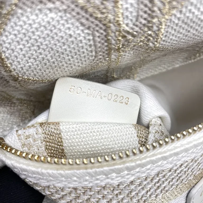 View 5 of Christian Dior Monogram Handbag: Metallic Jacquard, Luxe Everyday Icon