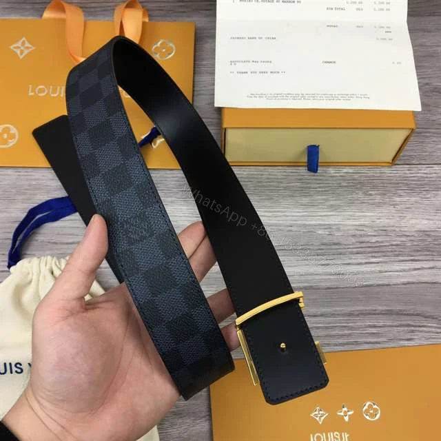 View 5 of LOUIS VUITTON 40MM BELT – B91