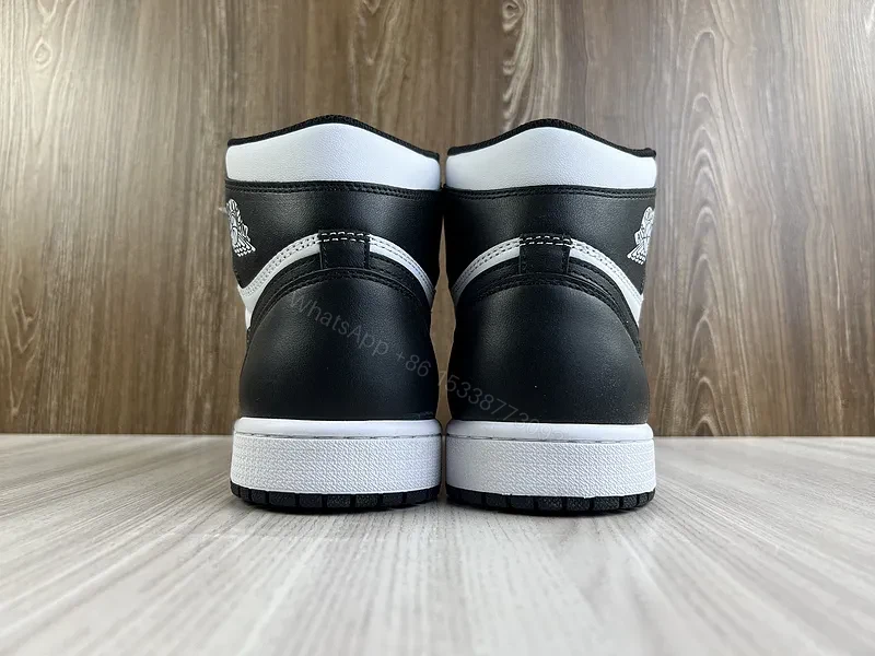 View 10 of Black & White High-Top Sneaker: Premium Comfort Court Protagonist