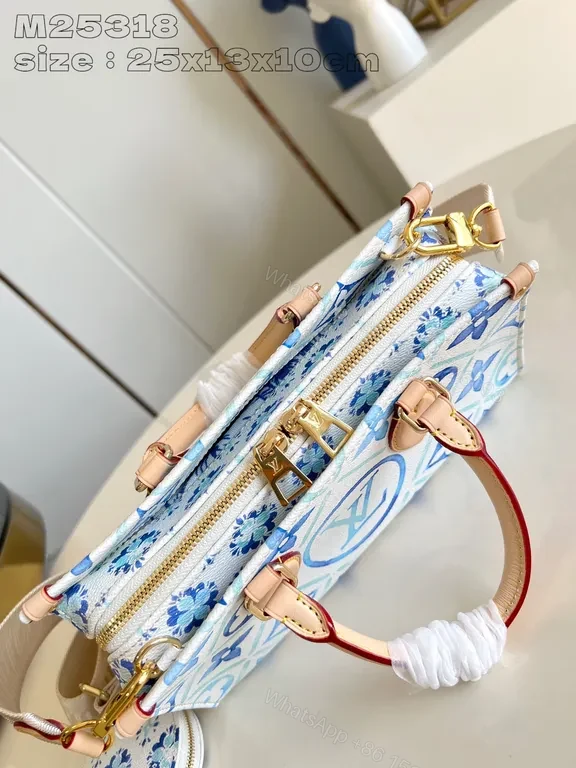 View 3 of Light-Blue Canvas Satchel: Elegant Structured Everyday Carry