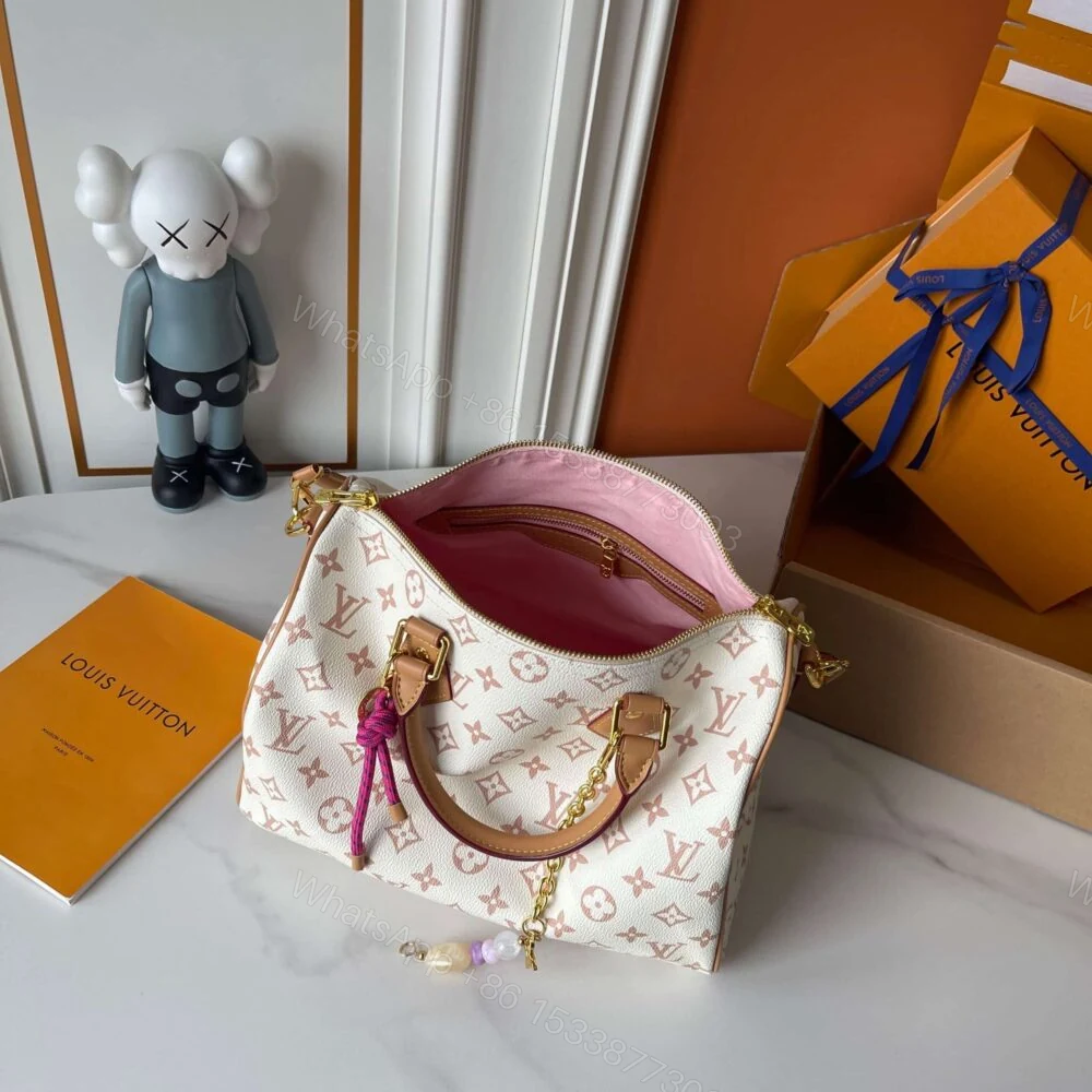 View 7 of Louis Vuitton Speedy Soft 30 Lucky Bag Dune 30Cm M15108