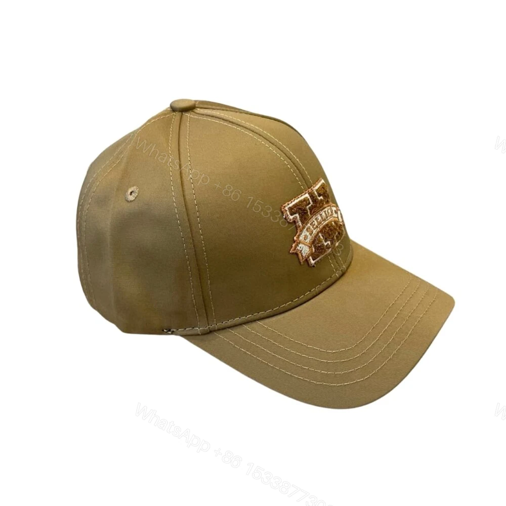 Hermes Davis H Sellier Cap Brown H232032N D156 — view 1