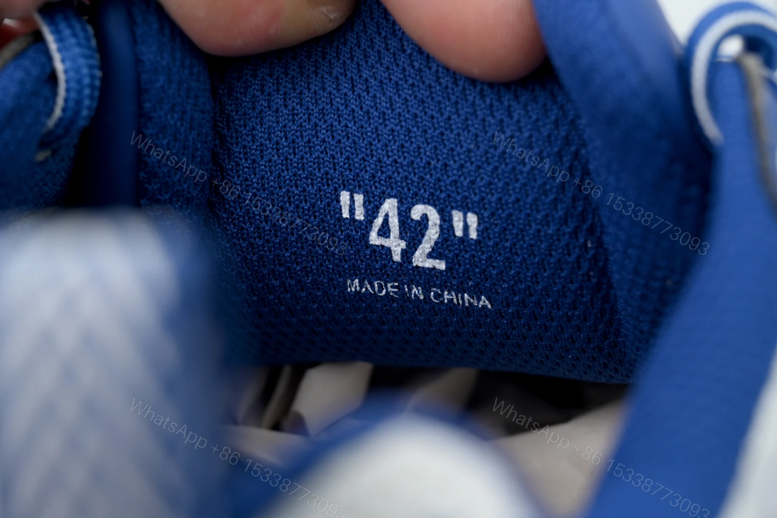 View 4 of OFF-WHITE Out Of Deep Blue White OMIA295F24 FAB00 10145