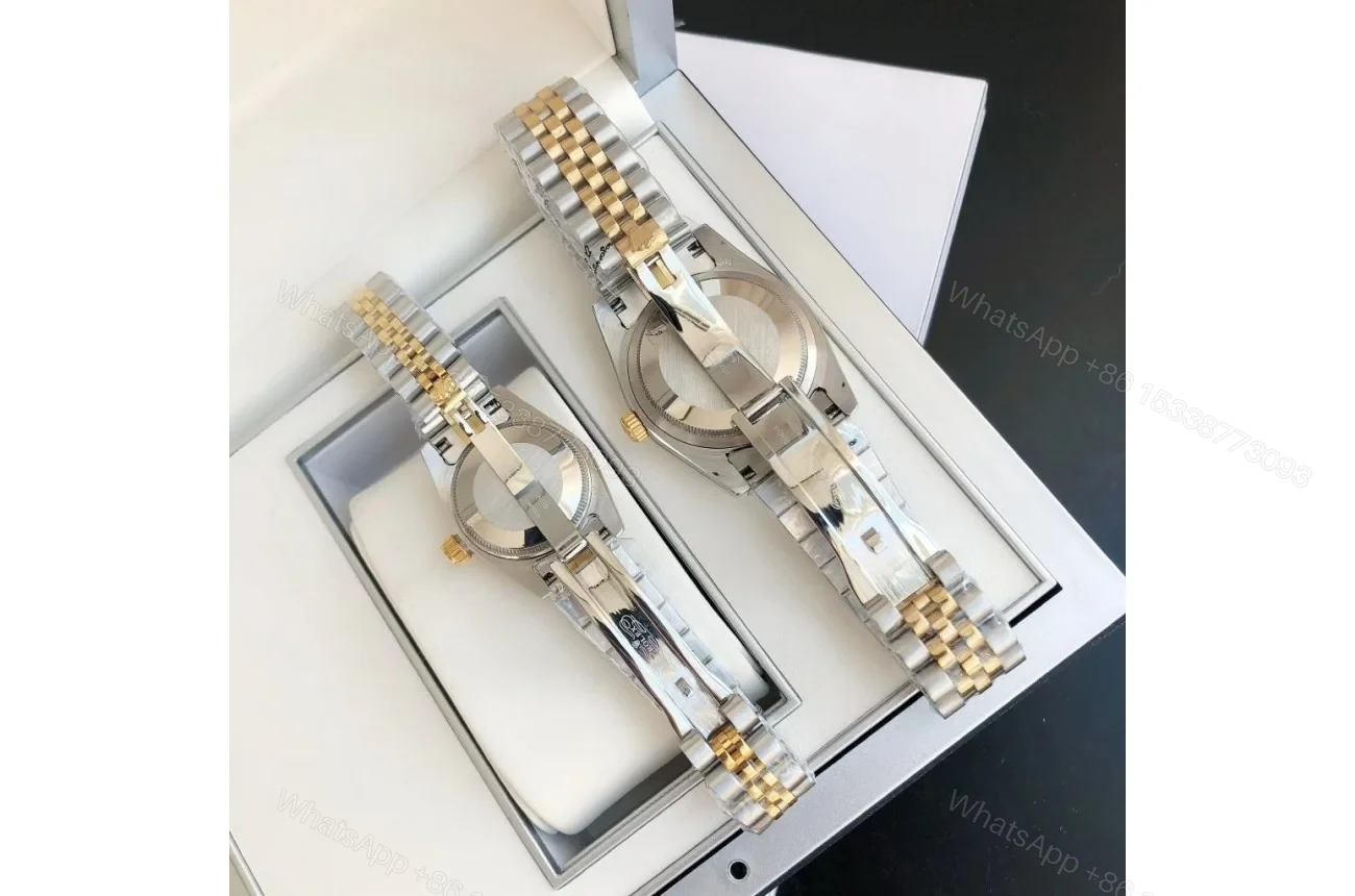 View 6 of Replica Rolex Datejust RG/SS Jub Gold/Dial 36/28 mm