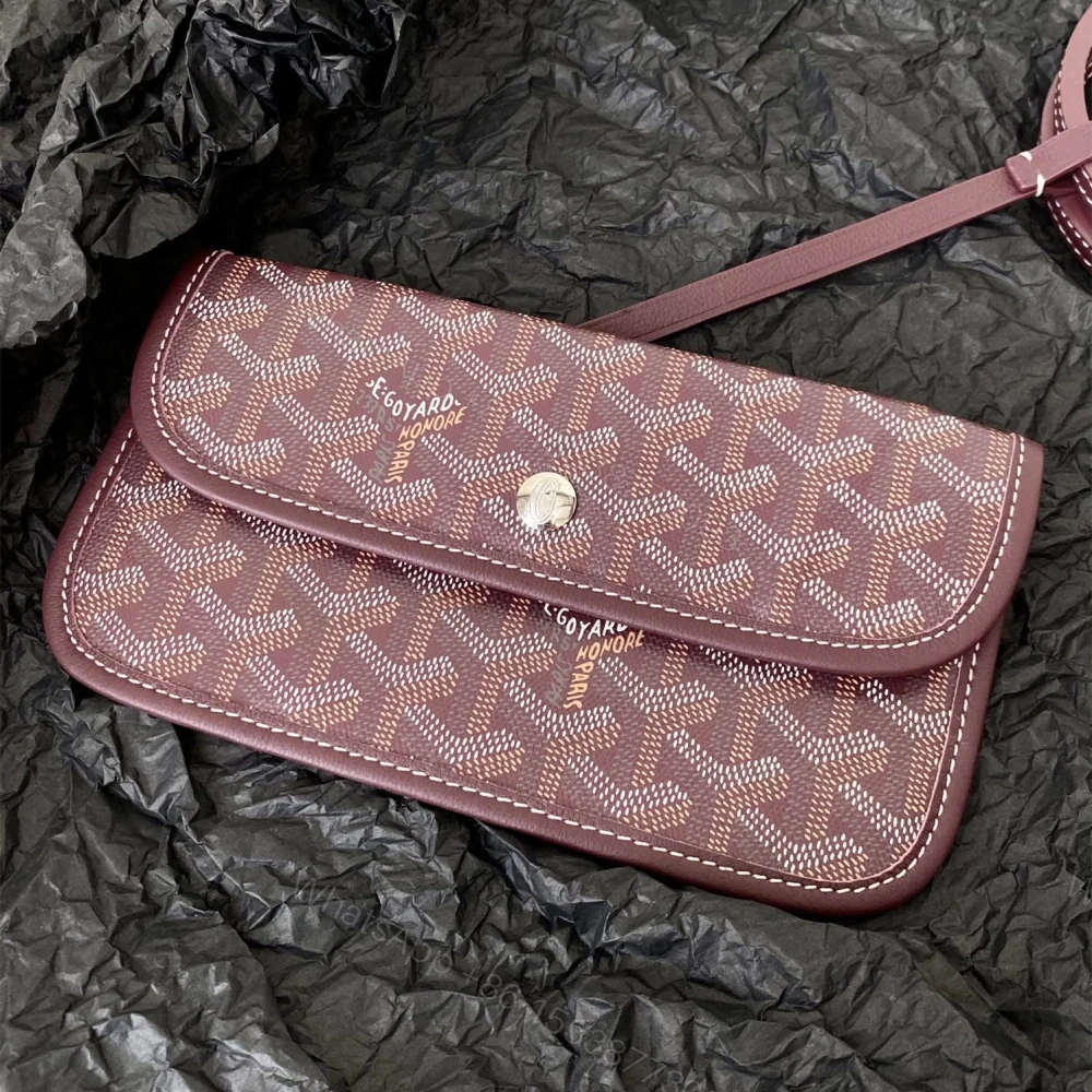 View 6 of 高仿Goyard*STLOUIF滿印Tote購物袋朱紅中號免檢版