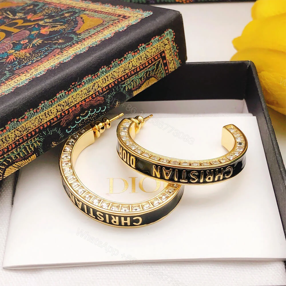 View 5 of DIOR Code Earrings