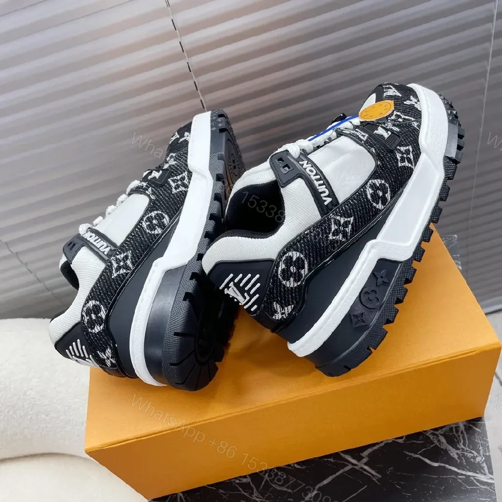 View 8 of Lux Monogram Hybrid Sneakers: Bold Street Style