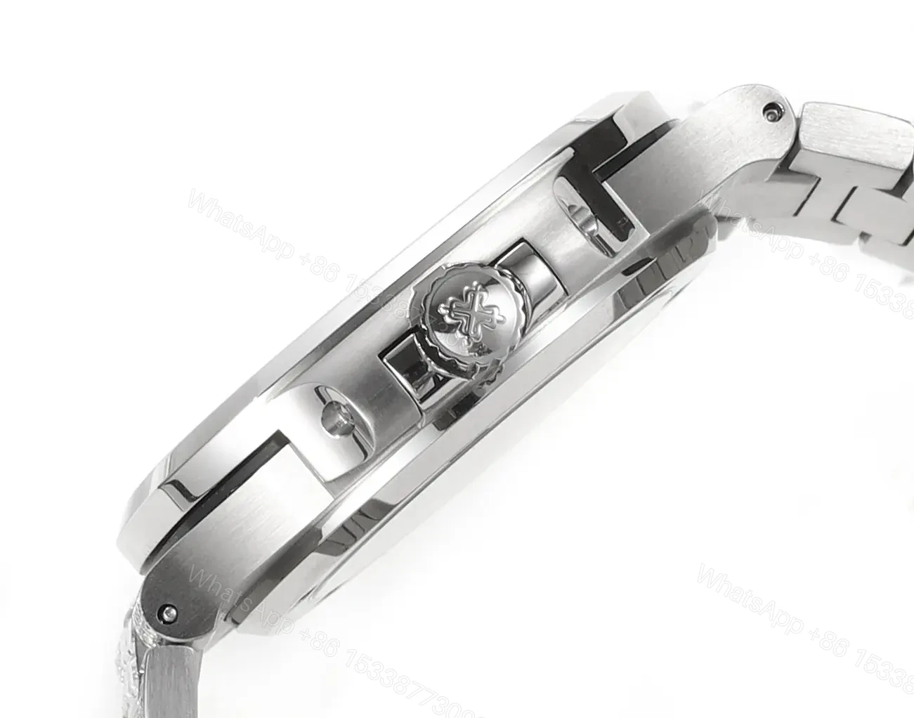View 6 of Patek Philippe White Gold Ruby Nautilus Watch