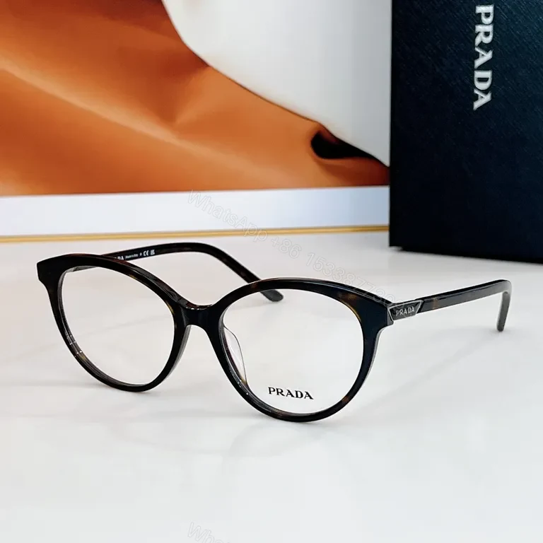 View 3 of Elegant Daily Eyewear: Subtle Luxury Frames - PRADA Inspired Glasses