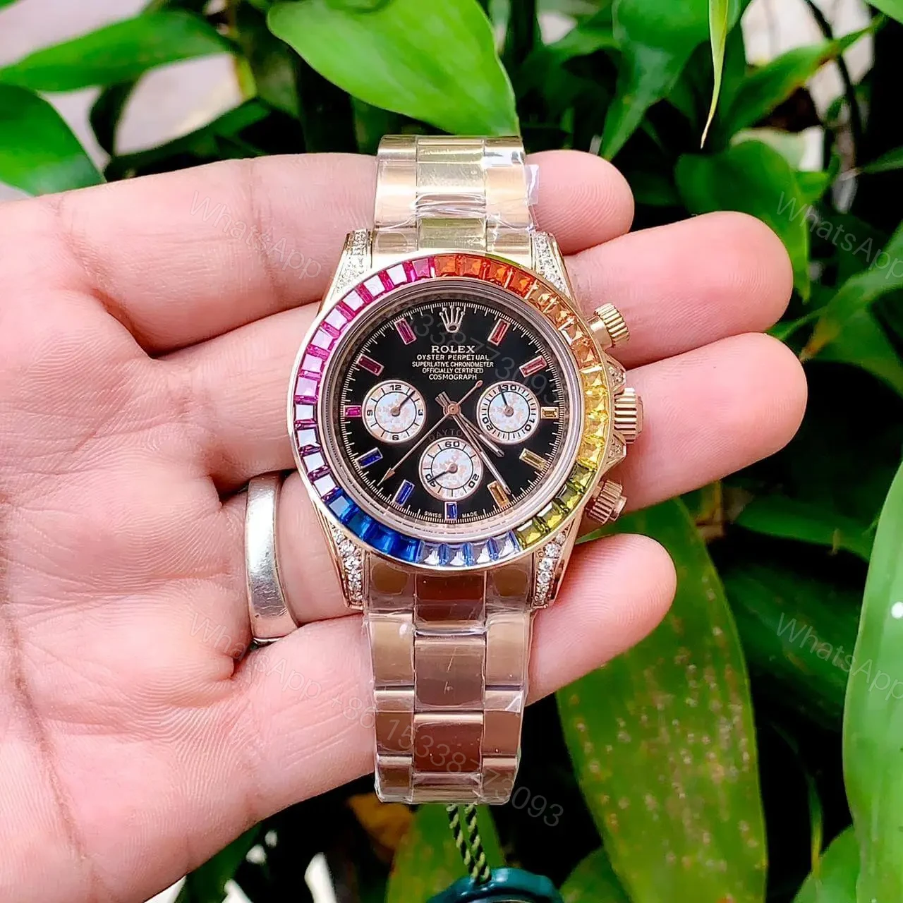 View 2 of Rolex Rainbow Daytona