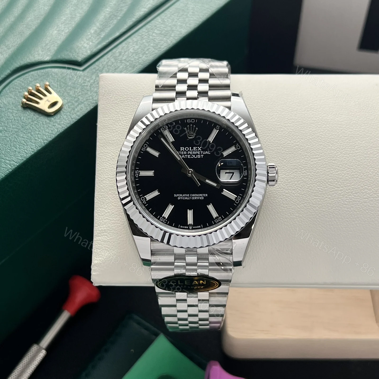 View 3 of Rolex Datejust Black Dial 126334-0018 41 mm