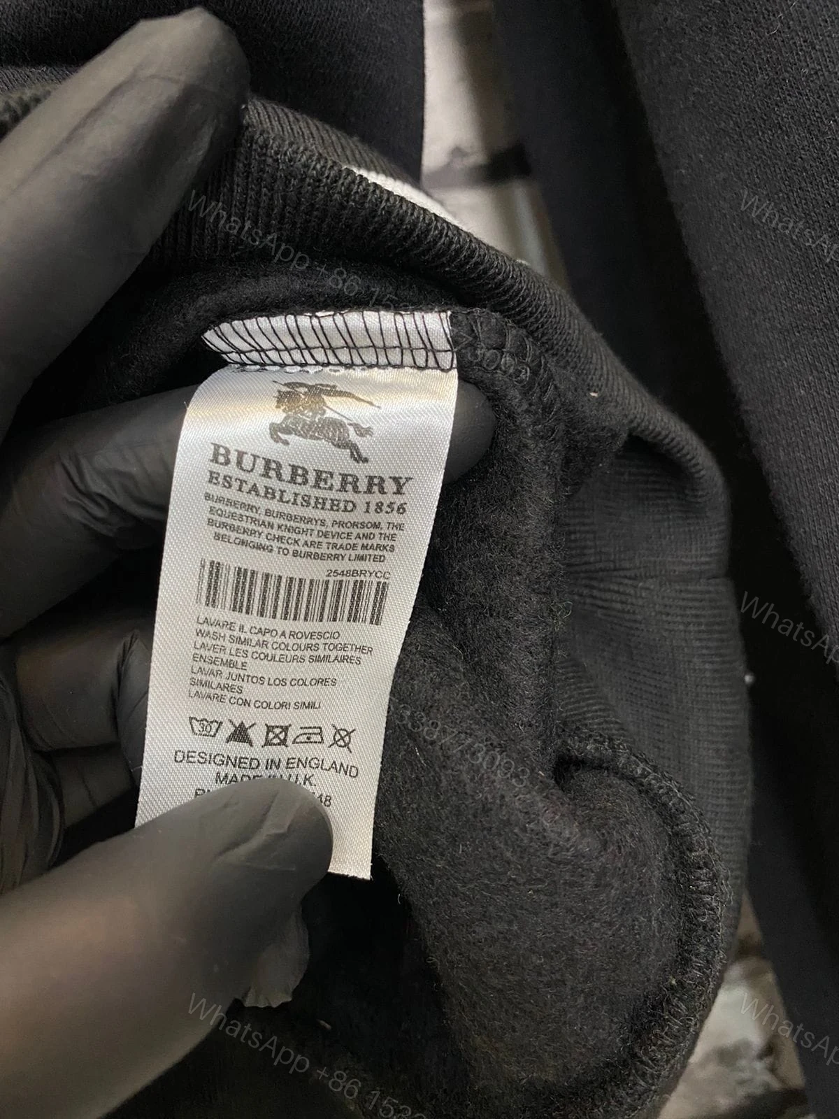View 6 of FIRST COPY BURBERRY PREMIUM ROUND NECK TRACKSUIT